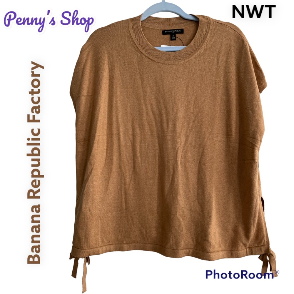 NWT Banana Republic Factory Women’s Hem-Tie Sweater